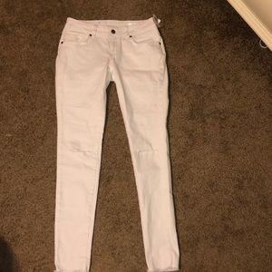 White jeans